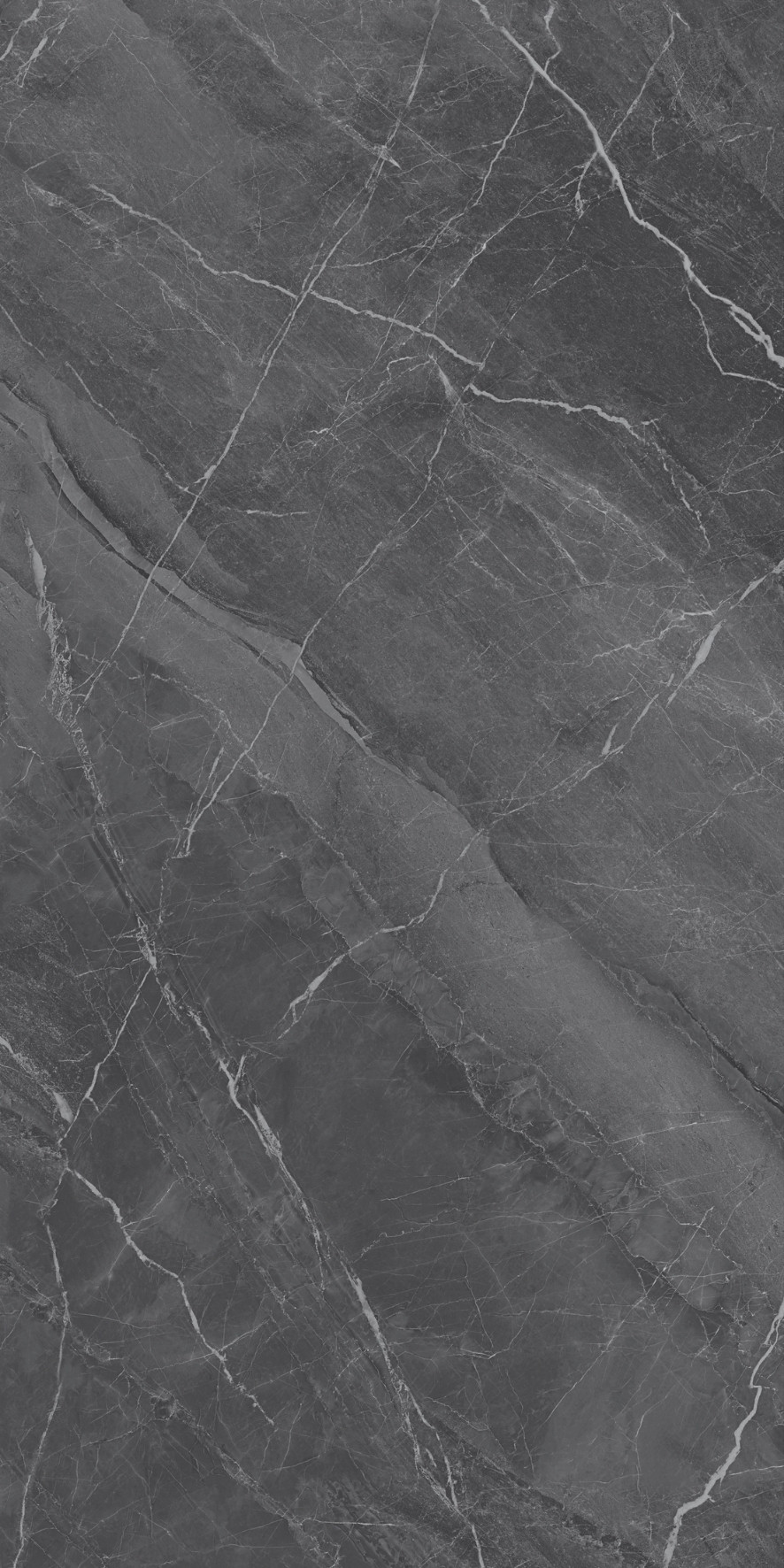 D5-L15702 CASPIAN SILVER DARK GREY POLISHED RAN6 75X150 CM
